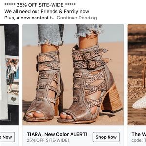 NEW Freebird sandals